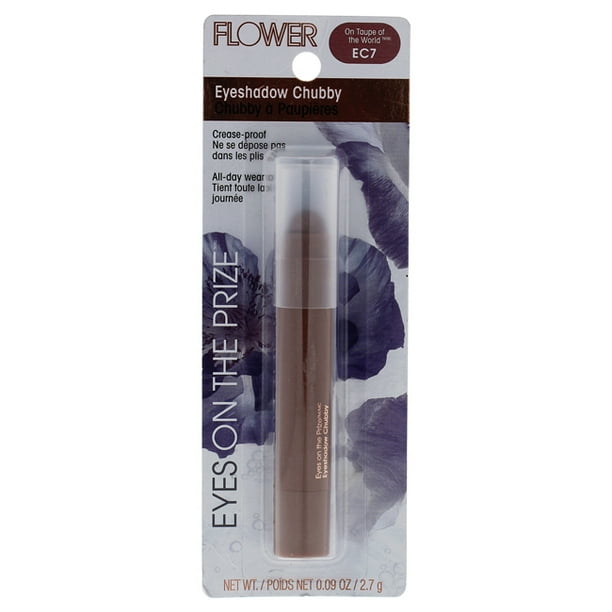 Eyes On The Prize Eyeshadow Chubby - EC7 On Taupe of the World by Flower for Women - 0.09 oz Eye Shadow