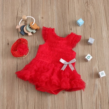 RPVATI Baby Girls Solid Ruffle Rompers Infant with Headband Summer MeshOutfits Sleeveless Bowknot Jumpsuit 0-24M
RPVATI Baby Girls Solid Ruffle Rompers Infant with Headband Summer MeshOutfits Sleeveless Bowknot Jumpsuit 0-24M