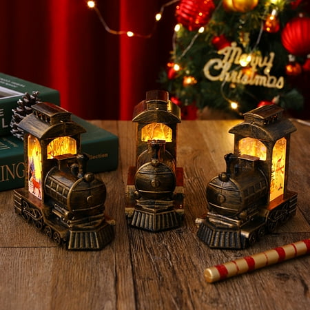 AYYUFE Christmas Vintage Locomotive Light Battery Operated Warm Lighting Holiday Decoration Desktop Night Light Xmas Party Supplies Gift
AYYUFE Christmas Vintage Locomotive Light Battery Operated Warm Lighting Holiday Decoration Desktop Night Light Xmas Party Supplies Gift