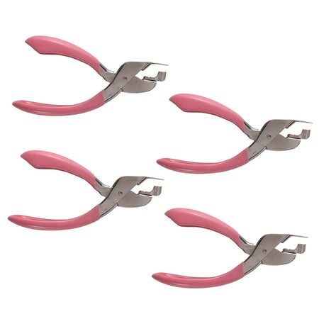 4X Handheld Staple Remover Opener Spring-Loaded Staple Puller for Office School Home Use (Pink)
4X Handheld Staple Remover Opener Spring-Loaded Staple Puller for Office School Home Use (Pink)