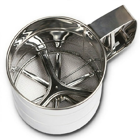 High Quality Stainless Steel Mesh Flour Sieve Machine Baking Icing Sugar Shaker Sieve Cup Shape Bakeware Baking Pastry Tools
High Quality Stainless Steel Mesh Flour Sieve Machine Baking Icing Sugar Shaker Sieve Cup Shape Bakeware Baking Pastry Tools