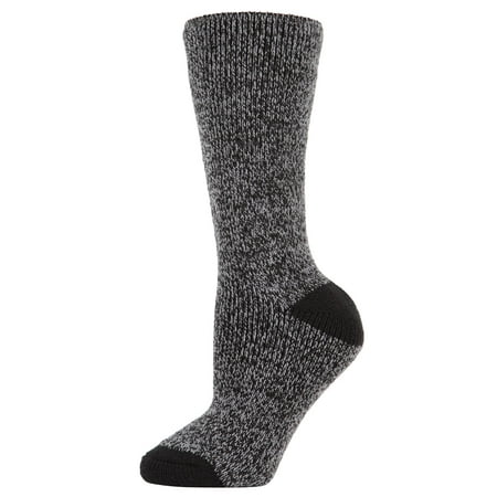 MeMoi Women s Marled Brushed Fluffy Boot Socks With Heel Toe - Mens - Male