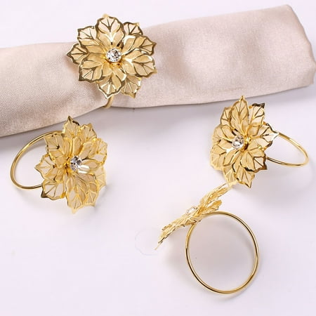 FLW 6Pcs Napkin Ring Decorative Holder Buckle Craft Metal Plating Simply Style Holder for Restaurant
FLW 6Pcs Napkin Ring Decorative Holder Buckle Craft Metal Plating Simply Style Holder for Restaurant