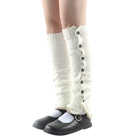 Women Winter Warm Crochet Knitted Boot Socks Knee Length Leg Warmers Extra Long Thigh High Buttons Leg Warmers Pile Socks
Women Winter Warm Crochet Knitted Boot Socks Knee Length Leg Warmers Extra Long Thigh High Buttons Leg Warmers Pile Socks