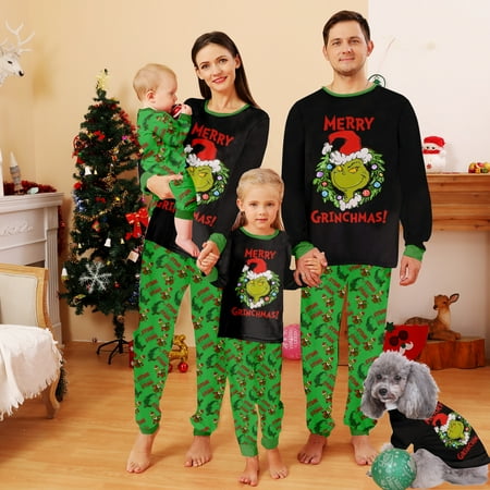 Holiday Family Matching Christmas Pajamas Christmas Buffalo Plaid Stripe Printed Baby-Kids-Adult-Pet Size 2-Piece Top and Pants Bodysuits Pajamas Set
Holiday Family Matching Christmas Pajamas Christmas Buffalo Plaid Stripe Printed Baby-Kids-Adult-Pet Size 2-Piece Top and Pants Bodysuits Pajamas Set
