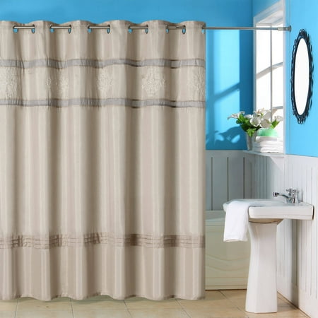 Radcliff Embroidered Shower Curtain with Grommets by Somerset Home