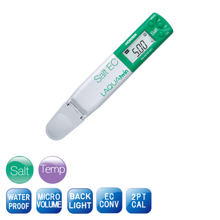 HORIBA LAQUAtwin Salt-11 Compact Salt Meter Conductivity method
