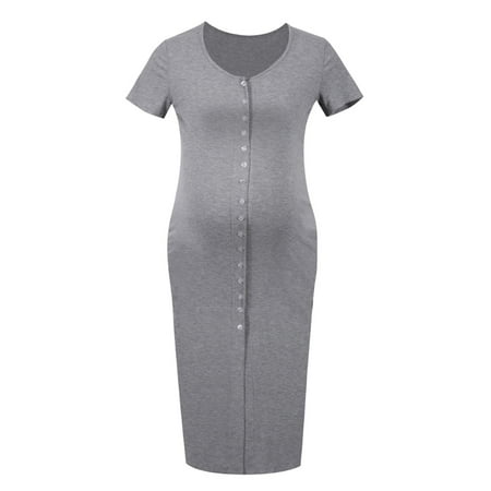 QIIBURR Short Maternity Dress Slim Fitting Short Sleeve Maternity Dress Knitted Cardigan Maternity Clothes
QIIBURR Short Maternity Dress Slim Fitting Short Sleeve Maternity Dress Knitted Cardigan Maternity Clothes