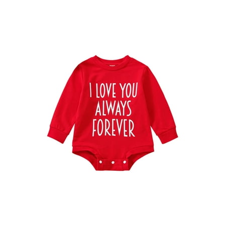 Ma&Baby Infant Baby Girl Valentine s Day Jumpsuit Cartoon Letter Print Long Sleeve Bodysuit Rompers
Ma&Baby Infant Baby Girl Valentine s Day Jumpsuit Cartoon Letter Print Long Sleeve Bodysuit Rompers