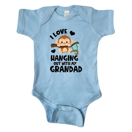 Inktastic Monkey I Love Hanging out with My Grandad Gift Baby Boy or Baby Girl Bodysuit
Inktastic Monkey I Love Hanging out with My Grandad Gift Baby Boy or Baby Girl Bodysuit