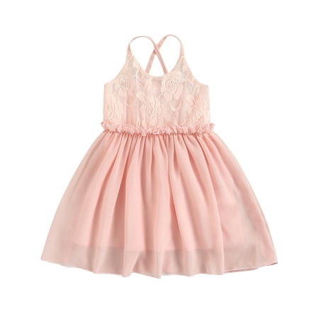 Sunisery Newborn Baby Girl Party Dress Sleeveless Back Cross Flower Patchwork A-line Dress Summer Clothes Pink 0-3 Months
Sunisery Newborn Baby Girl Party Dress Sleeveless Back Cross Flower Patchwork A-line Dress Summer Clothes Pink 0-3 Months