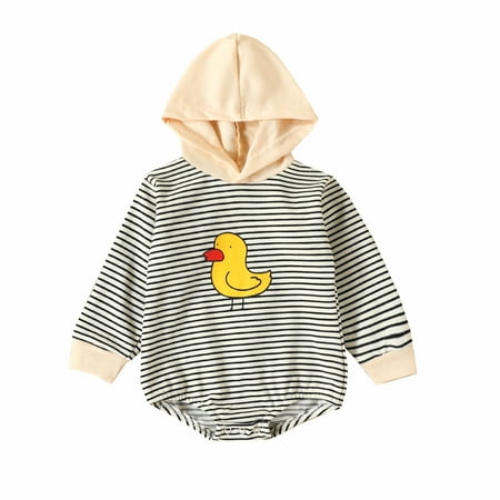 Baby Girls Bodysuits Striped Unisex Cotton Autumn Long Sleeve Hooded Newborn Kids Children Cartoon Trendy Soft Cute Outwear Streetwear Spring Summer Rompers Jumpsuits
Baby Girls Bodysuits Striped Unisex Cotton Autumn Long Sleeve Hooded Newborn Kids Children Cartoon Trendy Soft Cute Outwear Streetwear Spring Summer Rompers Jumpsuits