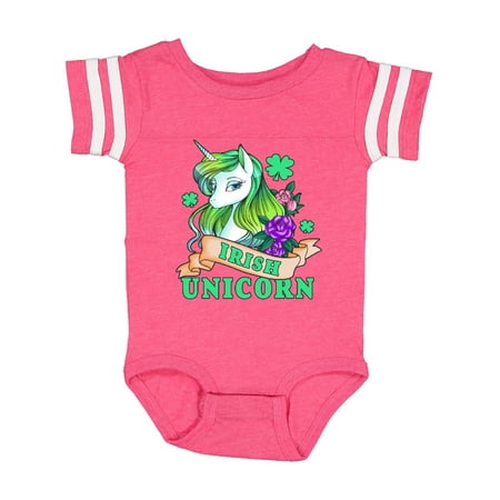 Inktastic St Patricks Day Irish Unicorn Illustration with Shamrocks Gift Baby Boy or Baby Girl Bodysuit
Inktastic St Patricks Day Irish Unicorn Illustration with Shamrocks Gift Baby Boy or Baby Girl Bodysuit