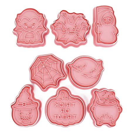 Whigetiy Cookie Cutters Plastic Material Halloween Series Shapes Design for Cookie Baking
Whigetiy Cookie Cutters Plastic Material Halloween Series Shapes Design for Cookie Baking