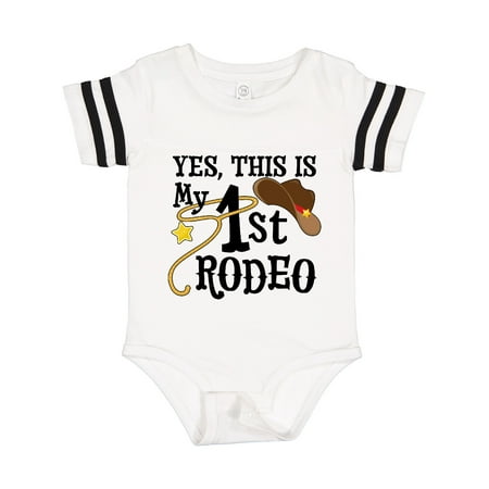 Inktastic Yes This is My 1st Rodeo- Cowboy Hat with Red Band Lasso Gift Baby Boy or Baby Girl Bodysuit
Inktastic Yes This is My 1st Rodeo- Cowboy Hat with Red Band Lasso Gift Baby Boy or Baby Girl Bodysuit