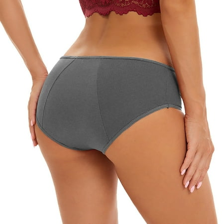 Baqcunre Women s Solid Plus-Size Menstrual Leak-Proof Conservative Low-Waist Three-Piece Panties Set Underwear for Men Pack Period Underwear Panties for Women Womens Underwear Grey Xxl
Baqcunre Women s Solid Plus-Size Menstrual Leak-Proof Conservative Low-Waist Three-Piece Panties Set Underwear for Men Pack Period Underwear Panties for Women Womens Underwear Grey Xxl