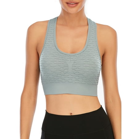 FUTATA Racer Back Design Seamless Sports Bra Women s Yoga Bra Crop Crop Top Workout Fitness Running Sportswear With Removable Pads
FUTATA Racer Back Design Seamless Sports Bra Women s Yoga Bra Crop Crop Top Workout Fitness Running Sportswear With Removable Pads