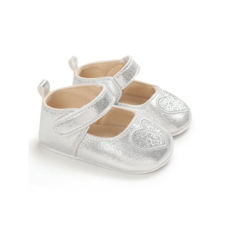 Gomelly Toddler Dress Shoes Princess Shoes Girls Mary Jane Flats First Walkers Shoes Casual Baby Flats Cute Infant Shoes Baby Girls Closed Toe Shoes Silver 12-18 months
Gomelly Toddler Dress Shoes Princess Shoes Girls Mary Jane Flats First Walkers Shoes Casual Baby Flats Cute Infant Shoes Baby Girls Closed Toe Shoes Silver 12-18 months