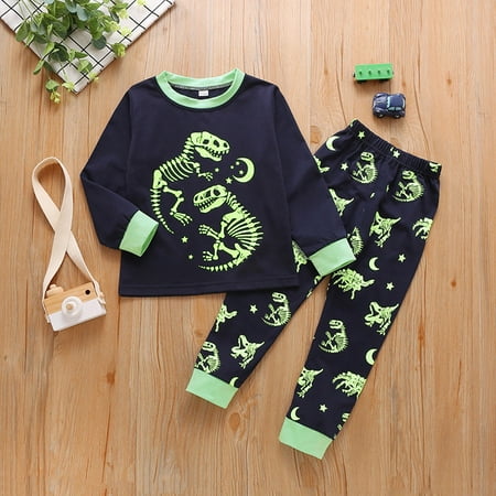 Zelic Long Sleeve Shirts Spring Clearance Baby Kids Boys Girls Long Sleeve Dinosaur Printed Tops+Pants Pajamas Outfit Set
Zelic Long Sleeve Shirts Spring Clearance Baby Kids Boys Girls Long Sleeve Dinosaur Printed Tops+Pants Pajamas Outfit Set