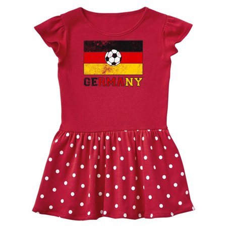 Inktastic German Soccer Gift Toddler Girl Dress