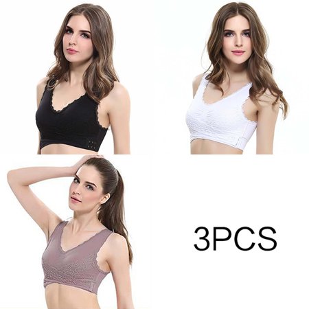 QWZNDZGR 3pcs/set Push Up Bras for Women Lace Solid Color Cross Side Buckle Wireless Plus Size Women Sleep Bra Soft Bralette Top
QWZNDZGR 3pcs/set Push Up Bras for Women Lace Solid Color Cross Side Buckle Wireless Plus Size Women Sleep Bra Soft Bralette Top