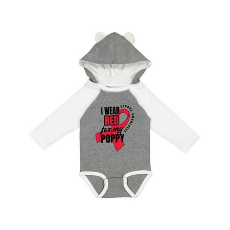 Inktastic I Wear Red For My Poppy Stroke Awareness Gift Baby Boy or Baby Girl Long Sleeve Bodysuit
Inktastic I Wear Red For My Poppy Stroke Awareness Gift Baby Boy or Baby Girl Long Sleeve Bodysuit