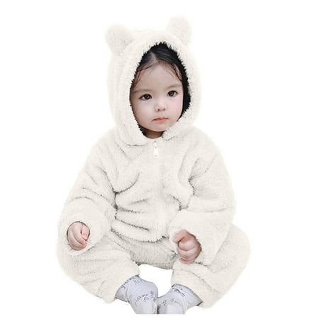TAIAOJING Unisex Babies Hooded Jumpsuits Baby Boys Girls Bear Ears Hooded Romper Jumpsuit Coat 0-3 Months
TAIAOJING Unisex Babies Hooded Jumpsuits Baby Boys Girls Bear Ears Hooded Romper Jumpsuit Coat 0-3 Months