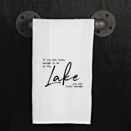 If you are lucky enough to be at the... / Kitchen Towel