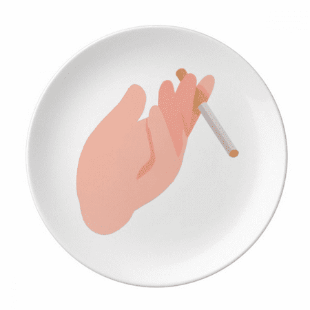 Toepost Clip Intervein Gesture Finger Plate Decorative Porcelain Salver Tableware Dinner Dish