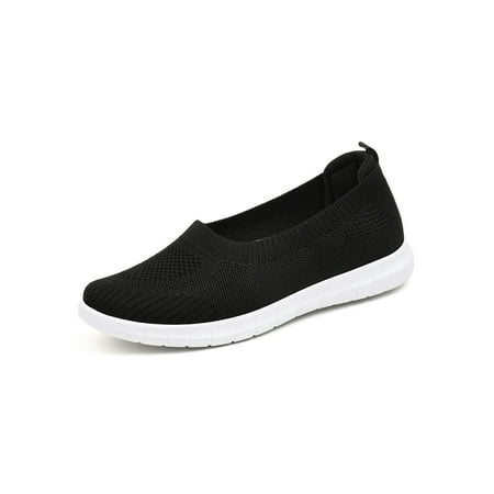 Rockomi Ladies Sock Sneakers Slip On Walking Shoes Mesh Flats Women Elastic Solid Color Casual Sneaker Anti-Slip Breathable Loafers Black 7.5
Rockomi Ladies Sock Sneakers Slip On Walking Shoes Mesh Flats Women Elastic Solid Color Casual Sneaker Anti-Slip Breathable Loafers Black 7.5
