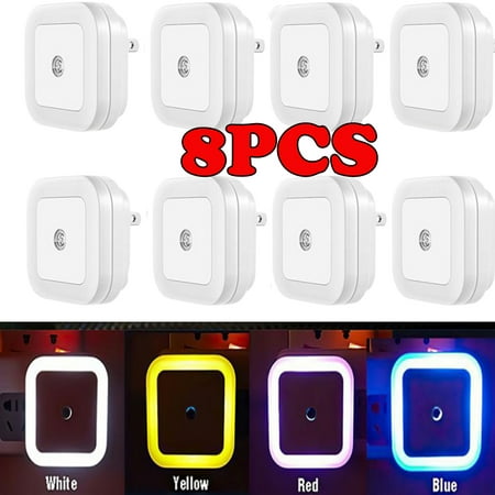 Ledander 1PCS LED Night Light Lamp with Smart Auto ON/OFF Sensor 0.5W Plug-in LED Wall Night Light Lamp for Bedroom Bathroom Hallway Stairways
Ledander 1PCS LED Night Light Lamp with Smart Auto ON/OFF Sensor 0.5W Plug-in LED Wall Night Light Lamp for Bedroom Bathroom Hallway Stairways