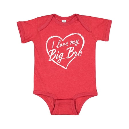 Inktastic I Love My Big Bro in White Chalk Heart Gift Baby Boy or Baby Girl Bodysuit
Inktastic I Love My Big Bro in White Chalk Heart Gift Baby Boy or Baby Girl Bodysuit