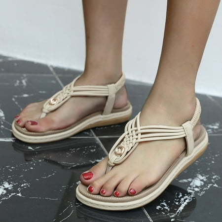 uikmnh Women Shoes Flat Women s Spring Fashion Style Metal Summer Shoes And Sandals Bohemian Women s Sandals Beige 6.5
uikmnh Women Shoes Flat Women s Spring Fashion Style Metal Summer Shoes And Sandals Bohemian Women s Sandals Beige 6.5