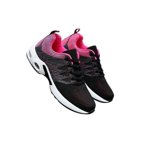 Fangasis Womens Athletic Shoes Sport Running Shoes Mesh Sneakers Ladies Sneaker Outdoor Lightweight Breathable Lace up Mesh Shoe Black Rose Red 7.5
Fangasis Womens Athletic Shoes Sport Running Shoes Mesh Sneakers Ladies Sneaker Outdoor Lightweight Breathable Lace up Mesh Shoe Black Rose Red 7.5