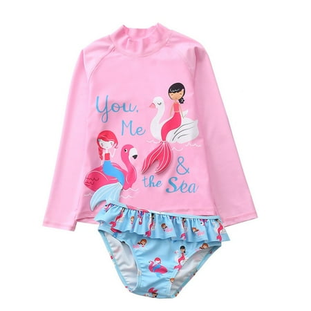 Clearance!Summer Rash Guard UV Protection Set Swimsuit for Girls Baby Toddler Kids 3D Cartoon 1~10Year Beachwear Long Sleeve Bathing Suits
Clearance!Summer Rash Guard UV Protection Set Swimsuit for Girls Baby Toddler Kids 3D Cartoon 1~10Year Beachwear Long Sleeve Bathing Suits