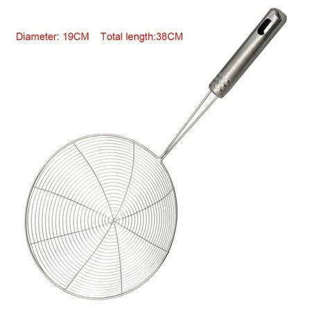 Skimmer Solid Spider Strainer Ladle Stainless Steel Kitchen Utensil Tool French Fries Fish Frying 12#/14#/16#/18#/20#
Skimmer Solid Spider Strainer Ladle Stainless Steel Kitchen Utensil Tool French Fries Fish Frying 12#/14#/16#/18#/20#