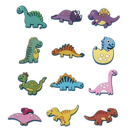 Cartoon Dinosaur Shoe Charms Shoe Accessories for Croc Charms Bracelet Decoration- 12PCS
Cartoon Dinosaur Shoe Charms Shoe Accessories for Croc Charms Bracelet Decoration- 12PCS