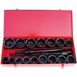 21pc 1 Air Impact Combination Socket Set (SAE)