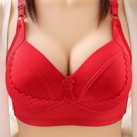 Pejock Everyday Bras for Women Women s Ultimate Comfort Lift Wirefree Bra Solid Color Comfortable Hollow Out Perspective Bra Underwear No Rims Bras No Underwire Red Cup Size 42/95BC
Pejock Everyday Bras for Women Women s Ultimate Comfort Lift Wirefree Bra Solid Color Comfortable Hollow Out Perspective Bra Underwear No Rims Bras No Underwire Red Cup Size 42/95BC