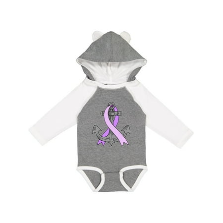 Inktastic Hodgkins Lymphoma Awareness Anchor with Violet Ribbon Gift Baby Boy or Baby Girl Long Sleeve Bodysuit
Inktastic Hodgkins Lymphoma Awareness Anchor with Violet Ribbon Gift Baby Boy or Baby Girl Long Sleeve Bodysuit