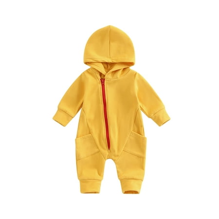 Newborn Fall Winter Baby Boy Girl Rompers Thick Hooded Long Sleeve Zipper Bodysuit Jumpsuit Playsuit One Piece Outfit Clothes
Newborn Fall Winter Baby Boy Girl Rompers Thick Hooded Long Sleeve Zipper Bodysuit Jumpsuit Playsuit One Piece Outfit Clothes