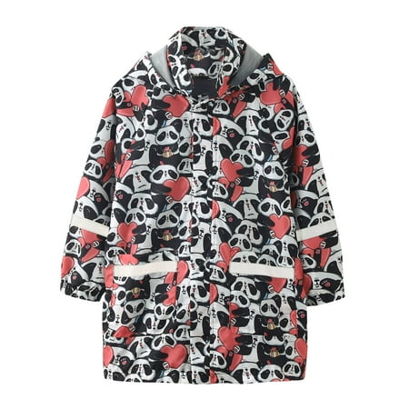 nsendm Boys Coat Size 7 Girls Hooded Raincoat Cartoon Print Rain Dungarees Windproof Waterproof Ballerina Coat Black 2-3 Years
nsendm Boys Coat Size 7 Girls Hooded Raincoat Cartoon Print Rain Dungarees Windproof Waterproof Ballerina Coat Black 2-3 Years
