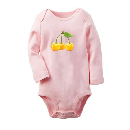 Fruit Cherry Image Print Cute Rompers Newborn Baby Unisex Bodysuits Infant Jumpsuits Toddler 0-12 Months Kids Long Sleeves Oufits (Pink 0-6 Months)
Fruit Cherry Image Print Cute Rompers Newborn Baby Unisex Bodysuits Infant Jumpsuits Toddler 0-12 Months Kids Long Sleeves Oufits (Pink 0-6 Months)