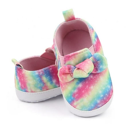 Baby Boys Girls Sneaker Soft Sole Casual Ankle Newborn Infant First Walkers Shoes 0-18M
