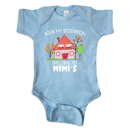 Inktastic Book my Reservation! I m Going To Mimi s- House Gift Baby Boy or Baby Girl Bodysuit
Inktastic Book my Reservation! I m Going To Mimi s- House Gift Baby Boy or Baby Girl Bodysuit