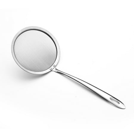 Piartly Stainless Wire Fine Mesh Strainer Strainer Flour Colander Sieve Sifter Kitchen Pastry Baking Tool silver M
Piartly Stainless Wire Fine Mesh Strainer Strainer Flour Colander Sieve Sifter Kitchen Pastry Baking Tool silver M