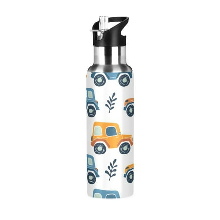Water Bottles 20oz Straw Lid Wide Mouth Stainless Steel for School Sport Travel Cute Car and Leaf
Water Bottles 20oz Straw Lid Wide Mouth Stainless Steel for School Sport Travel Cute Car and Leaf