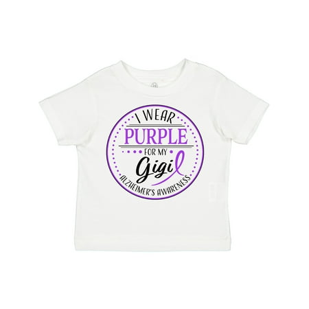 Inktastic I Wear Purple for My Gigi- Alzheimers Awareness Gift Toddler Boy or Toddler Girl T-Shirt
Inktastic I Wear Purple for My Gigi- Alzheimers Awareness Gift Toddler Boy or Toddler Girl T-Shirt
