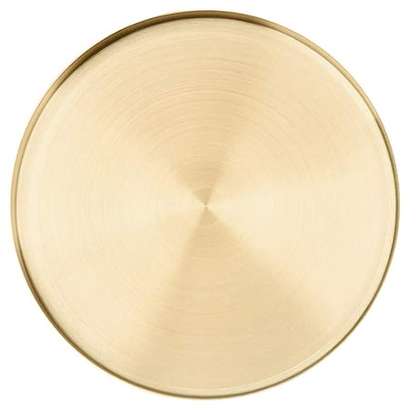 MRULIC Home Textile Storage Golden stainless steel round straight side tray light luxury storage disc + A
MRULIC Home Textile Storage Golden stainless steel round straight side tray light luxury storage disc + A
