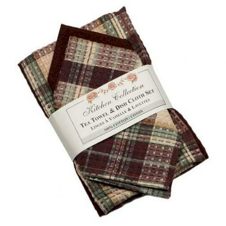 2 Tea Towels And 2 Dish Cloths - Alaska Towel Set